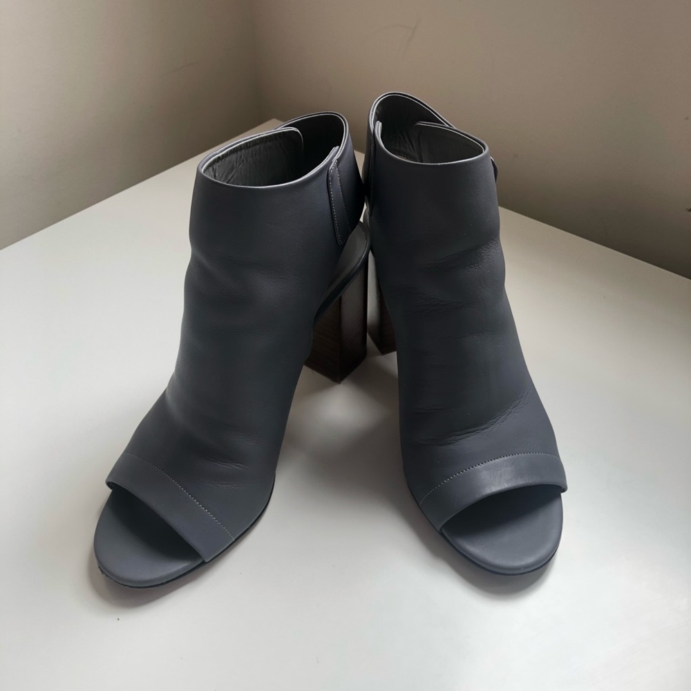 VINCE - Faye Open Toe Heeled Boots